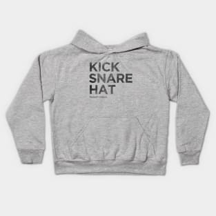 Kick snare hat Kids Hoodie